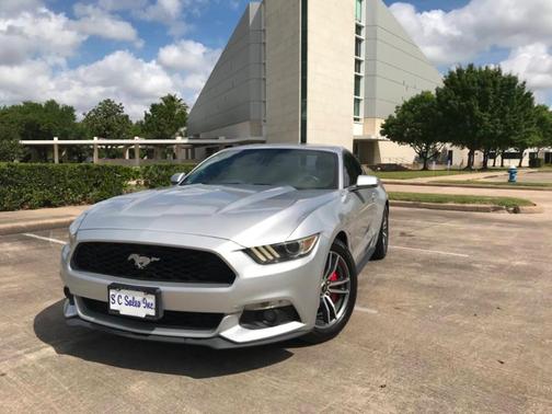 Silver 2015 Ford Mustang EcoBoost Premium