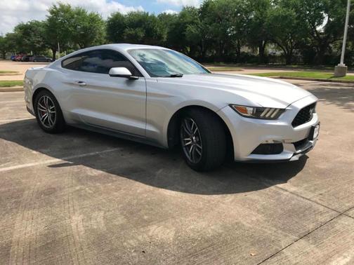 Silver 2015 Ford Mustang EcoBoost Premium