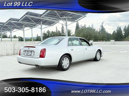 Silver 2001 Cadillac DeVille DHS