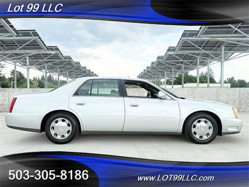 Silver 2001 Cadillac DeVille DHS