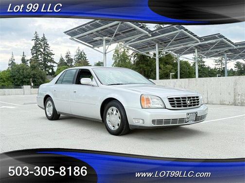Silver 2001 Cadillac DeVille DHS