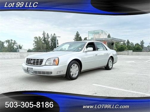 Silver 2001 Cadillac DeVille DHS