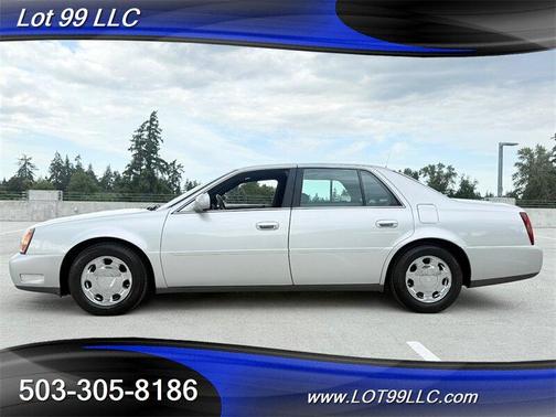 Silver 2001 Cadillac DeVille DHS