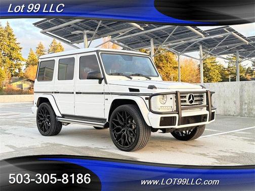 White 2017 Mercedes-Benz G-Class G 550