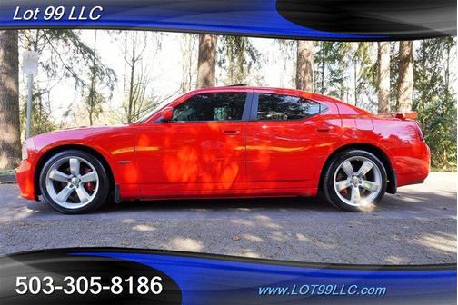 Red 2007 Dodge Charger SRT8