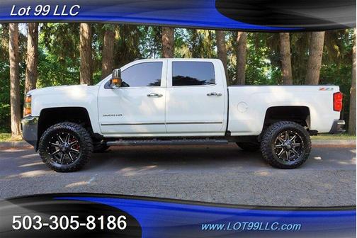Summit White 2016 Chevrolet Silverado 3500 LTZ