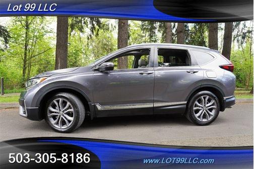 Modern Steel Metallic 2021 Honda CR-V Touring