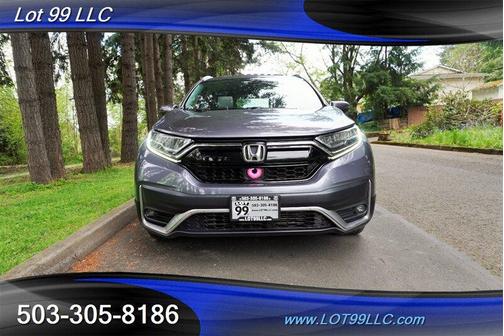 Modern Steel Metallic 2021 Honda CR-V Touring