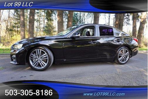 Black Obsidian 2014 INFINITI Q50 Sport
