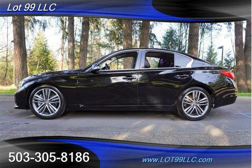 Black Obsidian 2014 INFINITI Q50 Sport