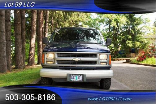 Indigo Blue Metallic 2001 Chevrolet Express 3500