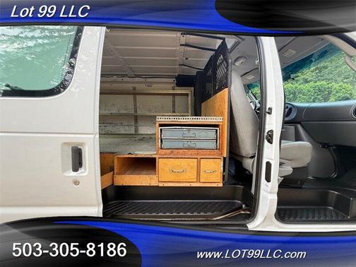2008 Ford E350 Super Duty 151K RACK SHELVES DRAWER