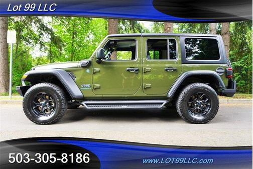 Sarge Green 2024 Jeep Wrangler 4xe Sport
