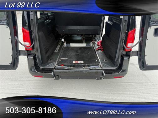 Black 2018 Mercedes-Benz Metris WHEELCHAIR RAMP 1-OWNER 141K MILES