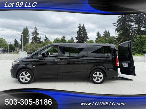 Black 2018 Mercedes-Benz Metris WHEELCHAIR RAMP 1-OWNER 141K MILES