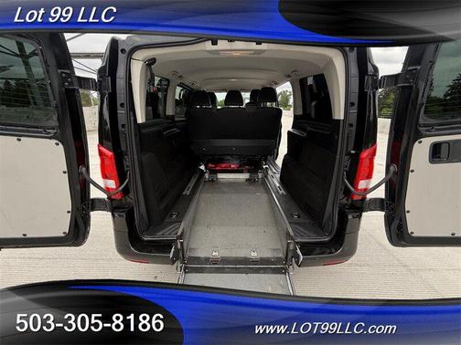 Black 2018 Mercedes-Benz Metris WHEELCHAIR RAMP 1-OWNER 141K MILES