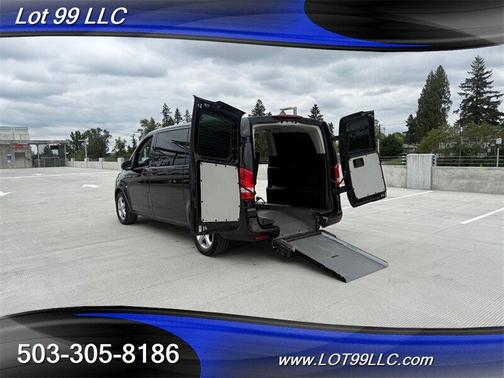 Black 2018 Mercedes-Benz Metris WHEELCHAIR RAMP 1-OWNER 141K MILES