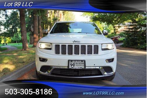 Bright White Clearcoat 2014 Jeep Grand Cherokee Summit
