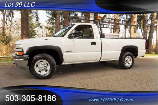 2002 Chevrolet Silverado 2500 SINGLE CAB 6.0L 72K LIFT GATE 1 OWNER