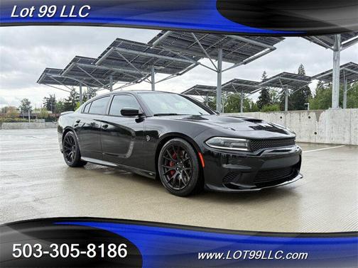 Black 2015 Dodge Charger SRT Hellcat