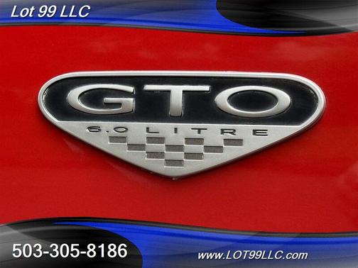 2005 Pontiac GTO