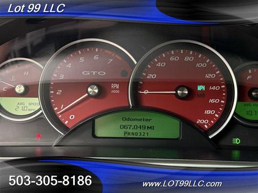 2005 Pontiac GTO
