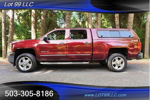 Red 2016 Chevrolet Silverado 2500 LTZ