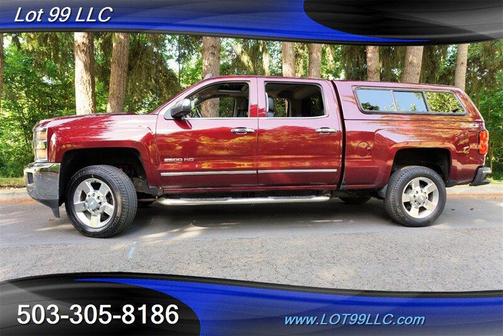 Red 2016 Chevrolet Silverado 2500 LTZ