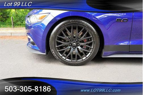 Deep Impact Blue 2016 Ford Mustang GT Premium