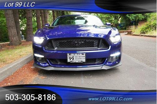 Deep Impact Blue 2016 Ford Mustang GT Premium