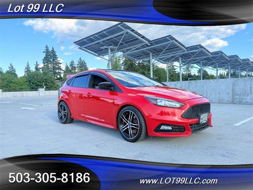 Red 2017 Ford Focus ST Base