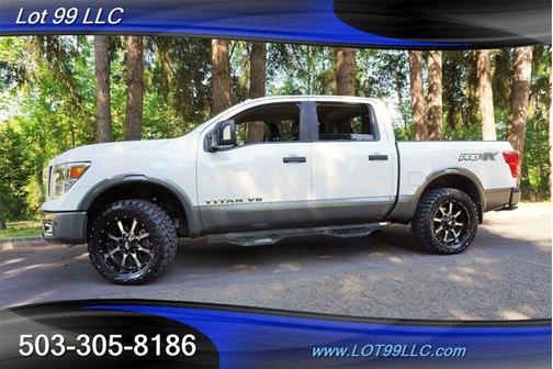 White 2019 Nissan Titan PRO-4X