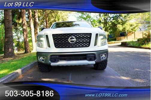 White 2019 Nissan Titan PRO-4X