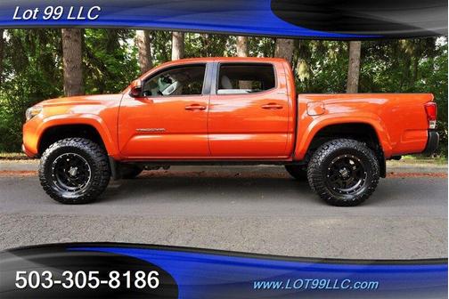 Inferno Red 2017 Toyota Tacoma SR5