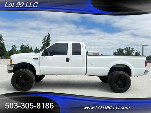 White 2000 Ford F-250 TURBO DIESEL