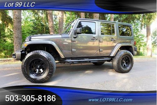 Granite Crystal Clearcoat Metallic 2016 Jeep Wrangler Unlimited Sahara