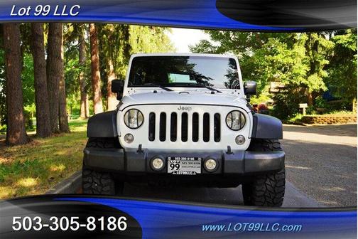 Bright White Clearcoat 2015 Jeep Wrangler Unlimited Sport