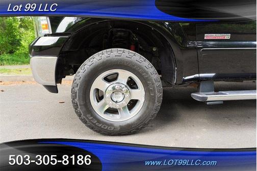 Black Clearcoat 2005 Ford F-250 Lariat
