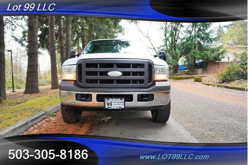 2005 Ford F-250 SINGLE CAB POWER STROKE CANOPY