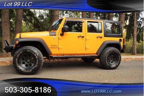 Crush Clearcoat 2012 Jeep Wrangler Unlimited Sport RHD