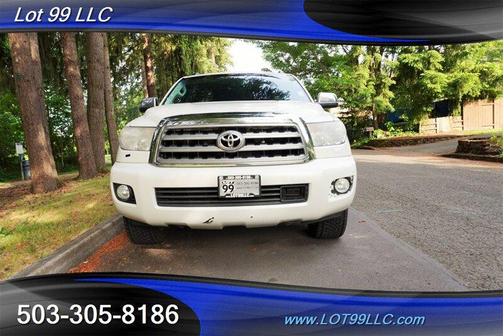 Blizzard Pearl 2011 Toyota Sequoia Platinum