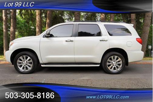 Blizzard Pearl 2011 Toyota Sequoia Platinum