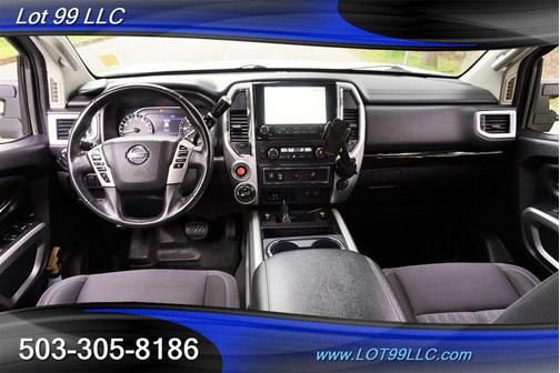 Glacier White 2021 Nissan Titan XD SV