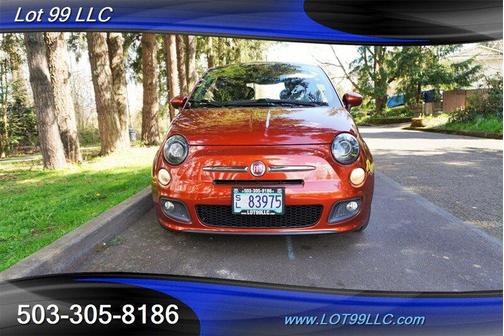 Rosso 2013 FIAT 500 Sport