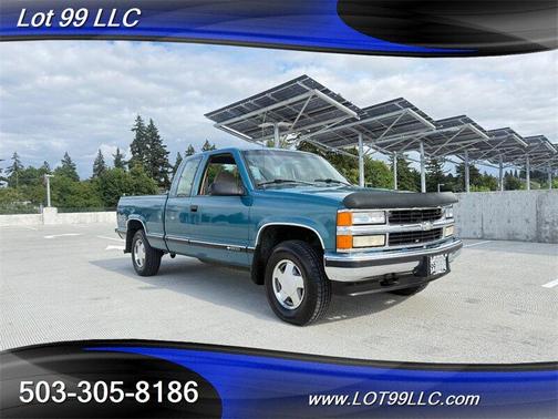 Blue 1998 Chevrolet 1500 Silverado