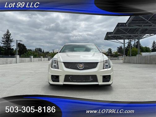 White Diamond Tri-Coat 2009 Cadillac CTS-V Base