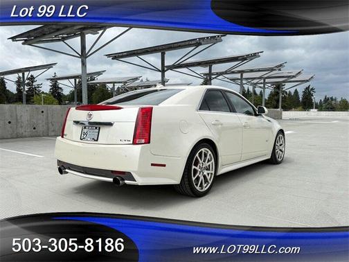 White Diamond Tri-Coat 2009 Cadillac CTS-V Base