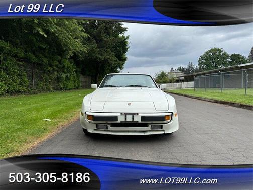 White 1984 Porsche 944
