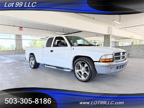 White 2003 Dodge Dakota SLT NEW TIRES 225FT. LBS.