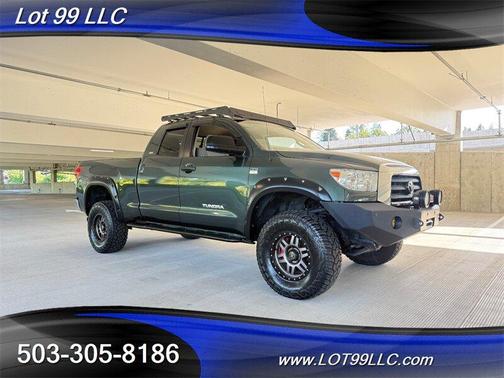 Green 2007 Toyota Tundra BRANDED TITLE LIFTED WINCH 35